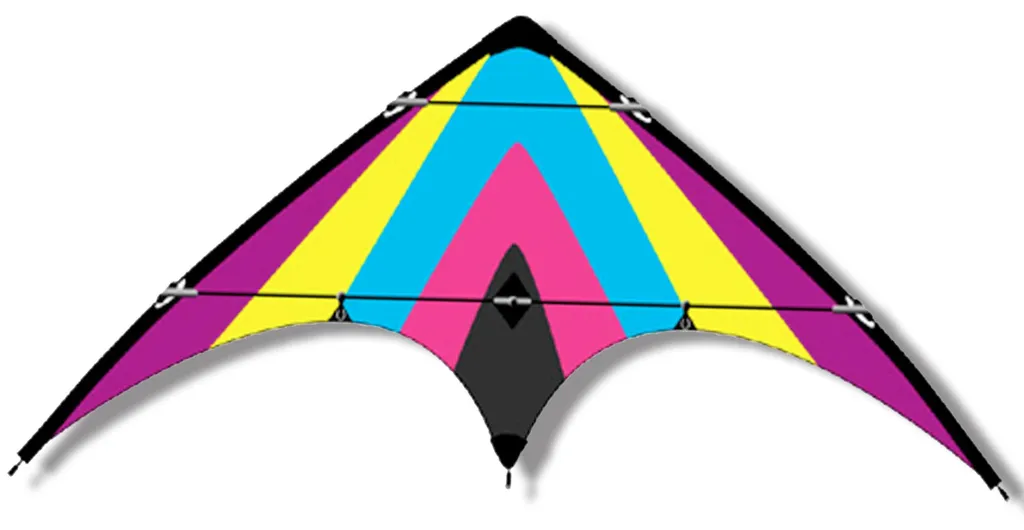 Grand Cerf-volant acrobatique 160cm pour enfants et adultes - Modèle ORKAN