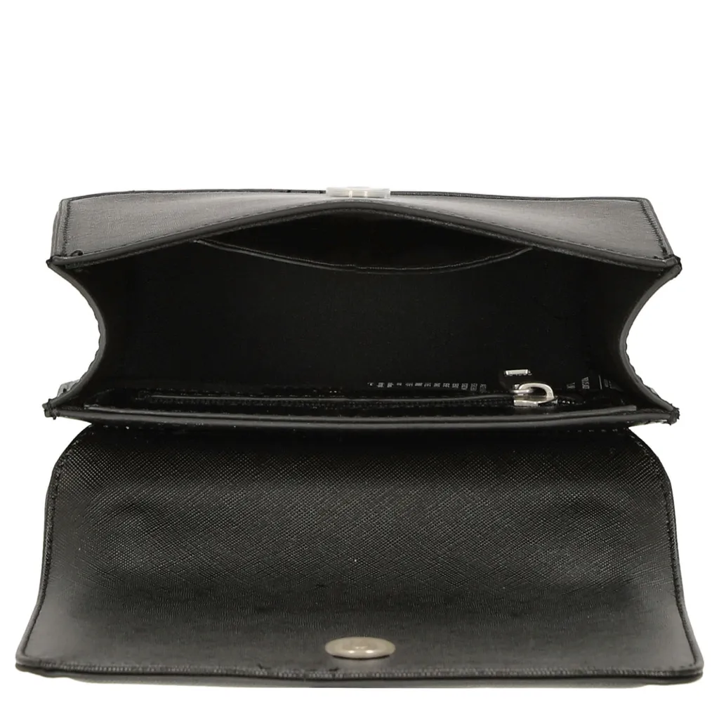 Replay Crossbody Bag Black/Gold - Borsa Donna Compatta e Funzionale - 9