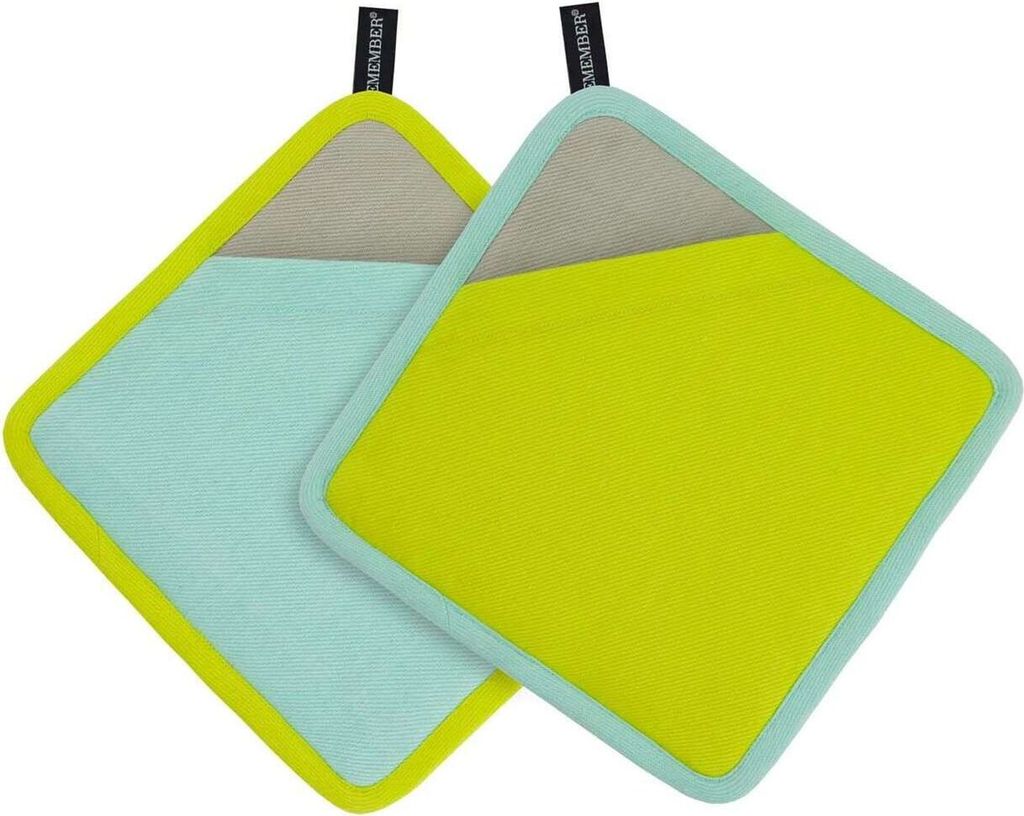 Remember Topflappen-Set 'Lemon'