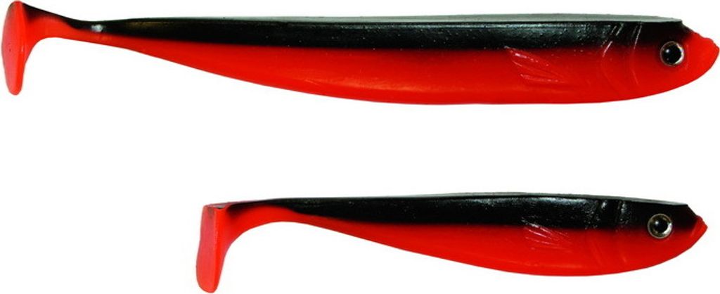 Hamburger Stint 10cm Norway Black n Red Produktbild 