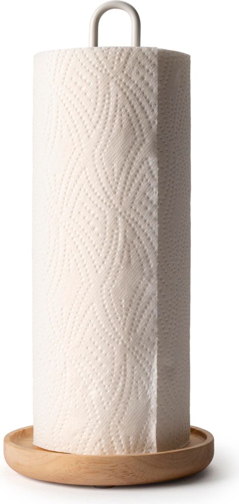 CONTINENTA Küchenrollenhalter, Gummibaum Ø14x31,6 cm 3425 4017167342504