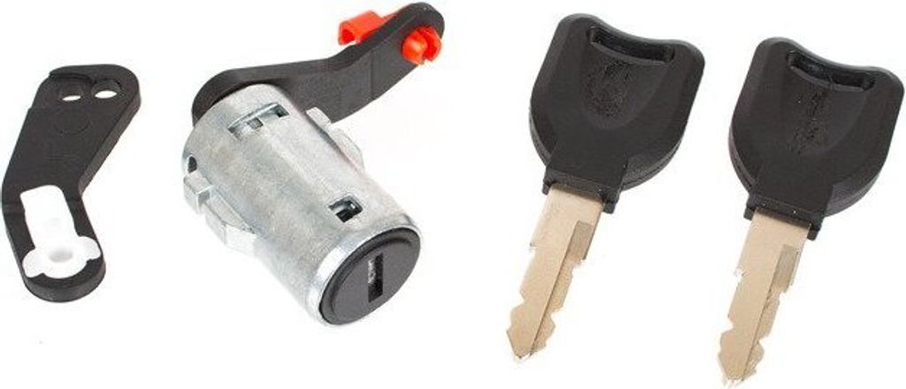 Serratura porta Maniglia porta + 2x chiave per Renault Immagine del prodotto 