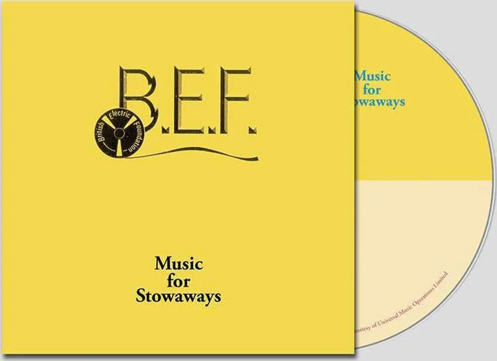 Album CD Music For Stowaways par B.E.F. Musique Électronique Anglaise