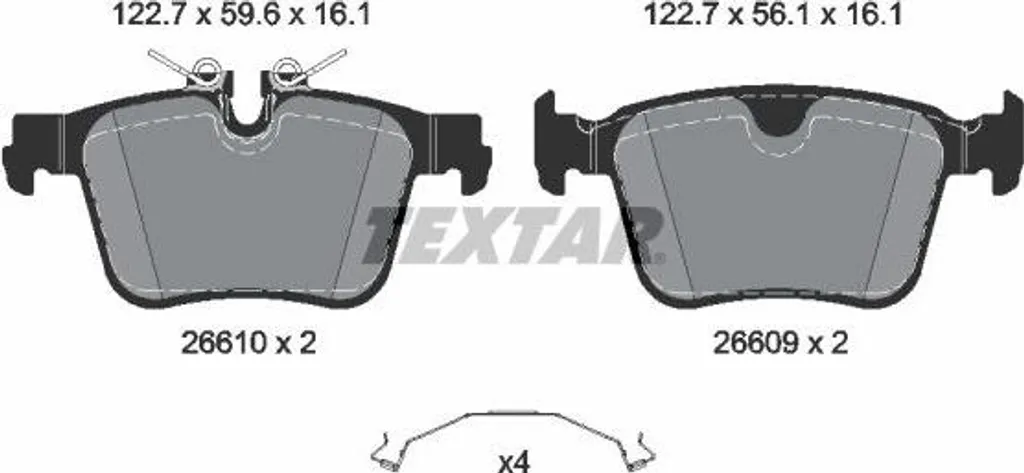 Finis les bruits de freinage : plaquettes Textar 2661001 pour XC60