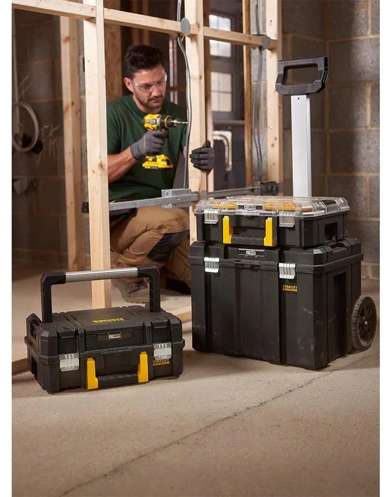 Chariot à outils STANLEY professionnel amovible avec 9 compartiments