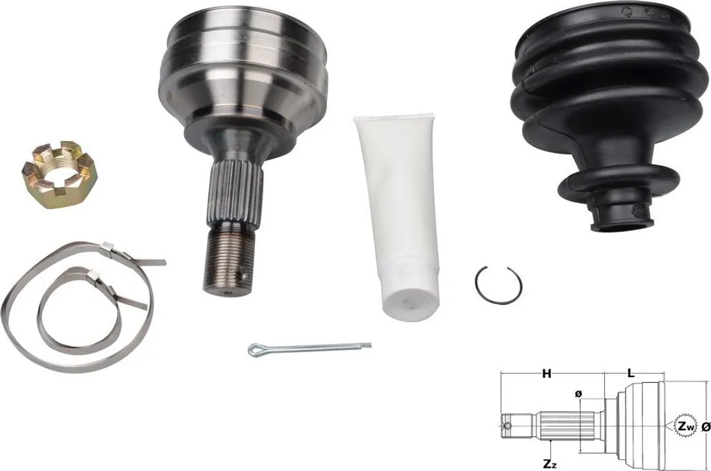 Kit Giunto Ruota Peugeot 207 FAST FT25089K - Ripara la tua Auto con Qualità
