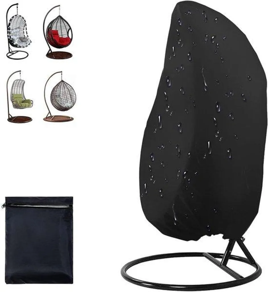 Bâche de protection pour fauteuil suspendu de jardin, format 190x115