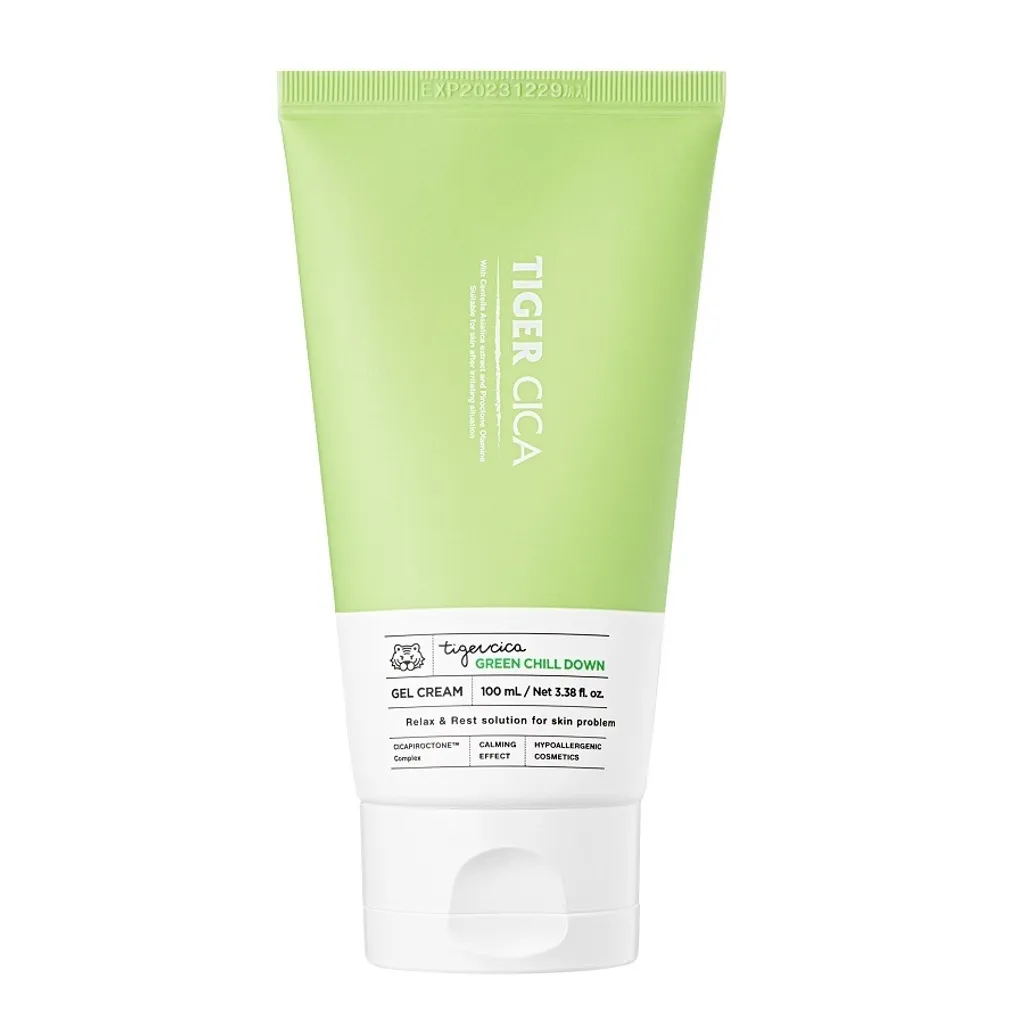 Anti-Rougeurs Tiger Cica Green Chill Down Face Gel It's Skin Apaisant 100ml