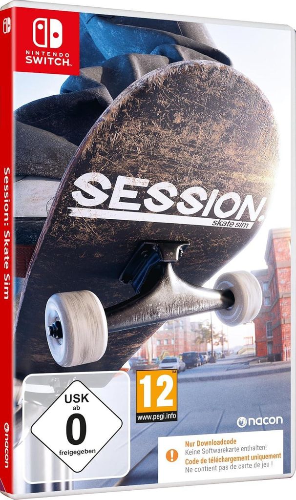 Session - Skate Sim - pures Skaten, deine Künste auf dem Skateboard für Nintendo Switch 1 und Switch 2