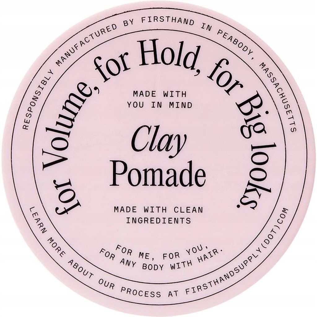 Haarpomade Firsthand Clay Pomade 88 ml starke matte Glinke