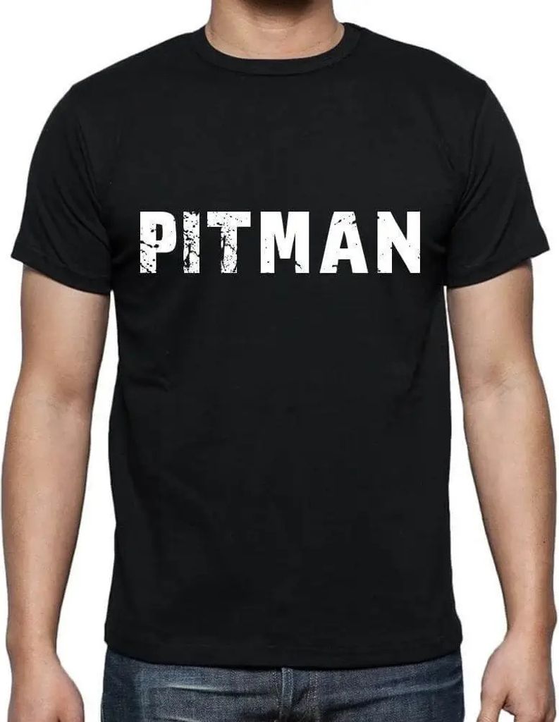 Herren Grafik T-Shirt Pitman Öko-Verantwortlich Vintage Jahrgang Kurzarm Lustige Druck Geburtstag Geschenk Mann