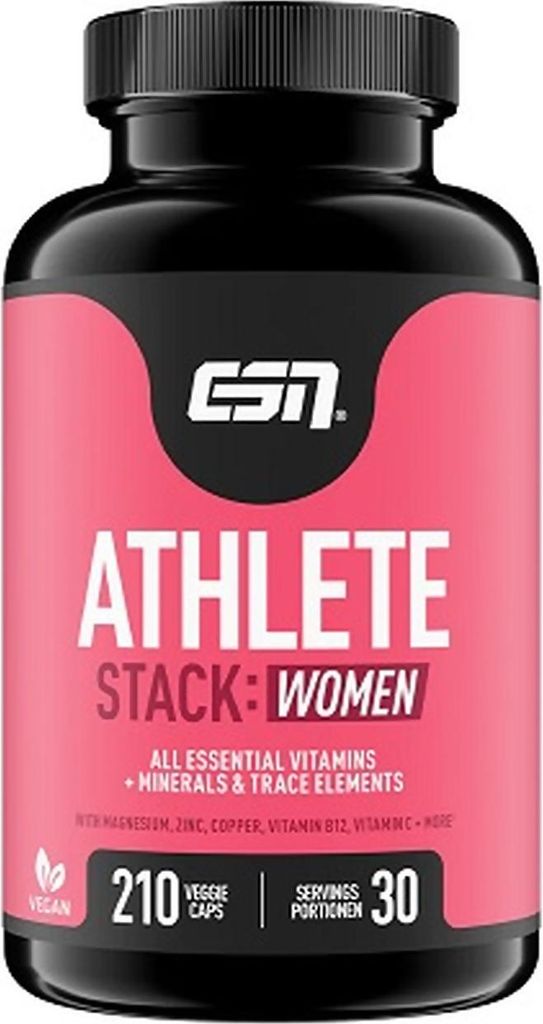 ESN Athlete Stack:WOMEN (210 Kapseln)