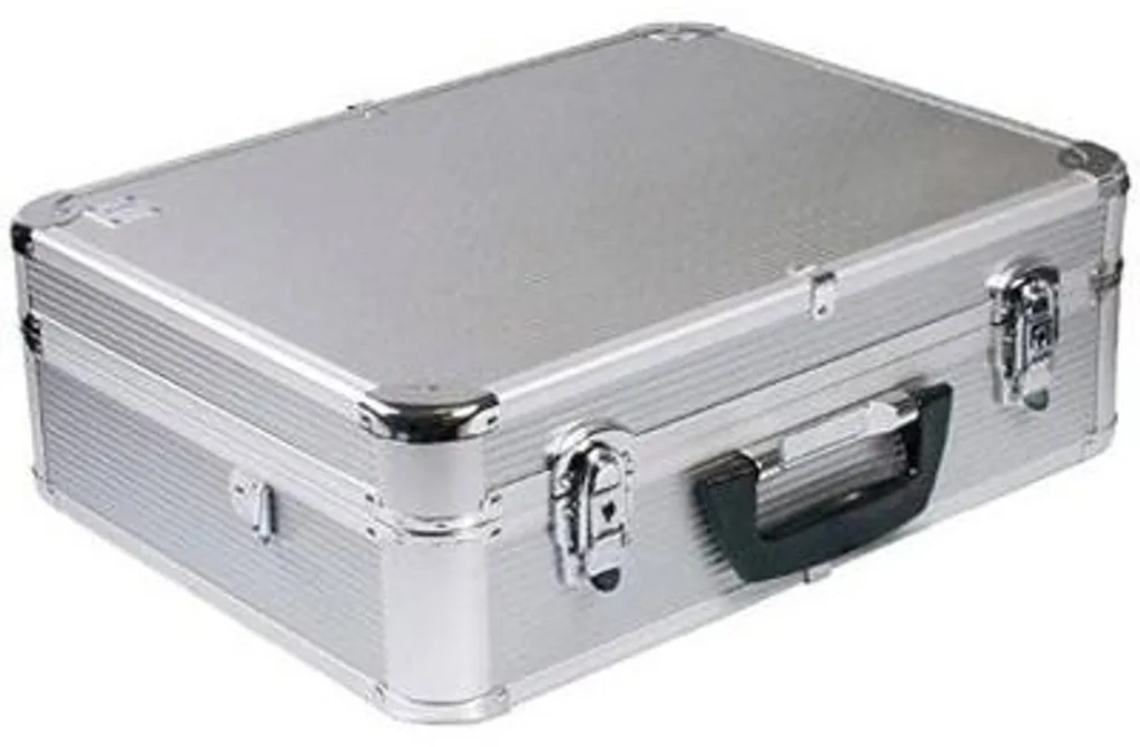 Coffret à outils vide avec 2 clés de sécurité - Modèle Pro Anthracite - 3