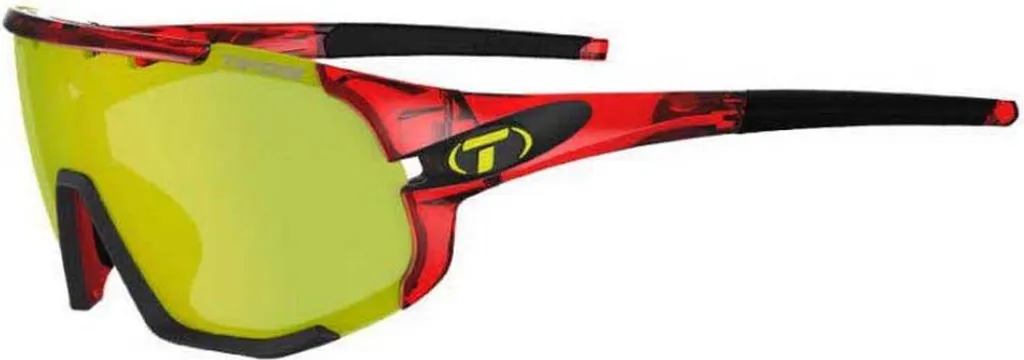 Lunettes Tifosi Sledge Crystal Red anti-buée pour une vision sport nette