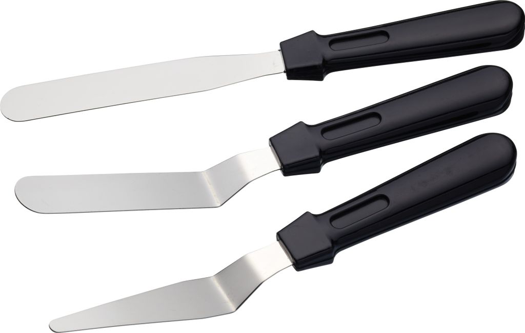 Sweetly Does It Spatel de Backen, Edelstahl, Set de 3 Pcs.