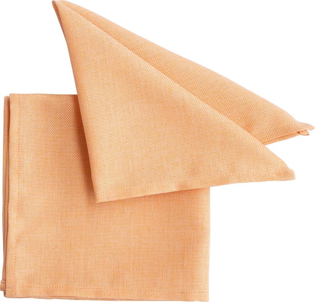 Pichler Serviette 6er Set Panama Rechteck 040/040 peach
