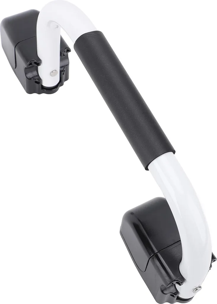 Poignée pliable soft-touch en aluminium pour entrée de caravane
