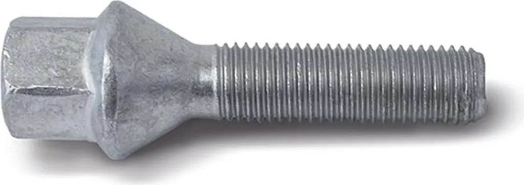Vis de roue HR M12x1,5 cône 60° argent contre les vibrations et jeu