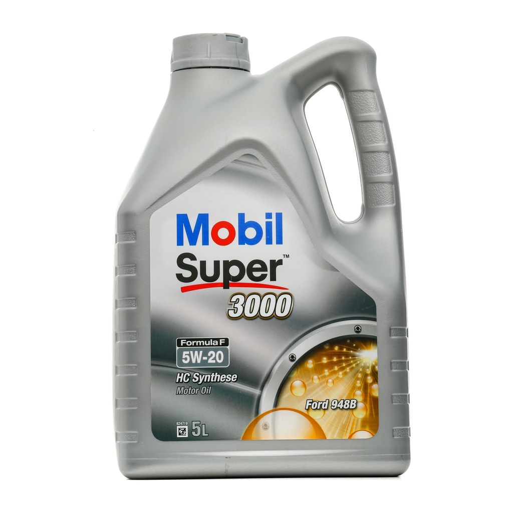 MOBIL Super 3000 Formula F für 5W-20 5 Liter Motoröl Motorenöl Synthetisch WSS-M2C948-B Öl
