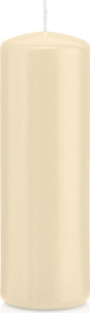 Stumpenkerzen Bisquit 150 x Ø 48 mm, 24 Stück