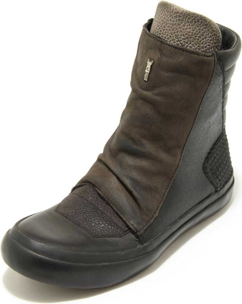 0798G sneaker alta nera CRIME scarpa donna schuhe frauen