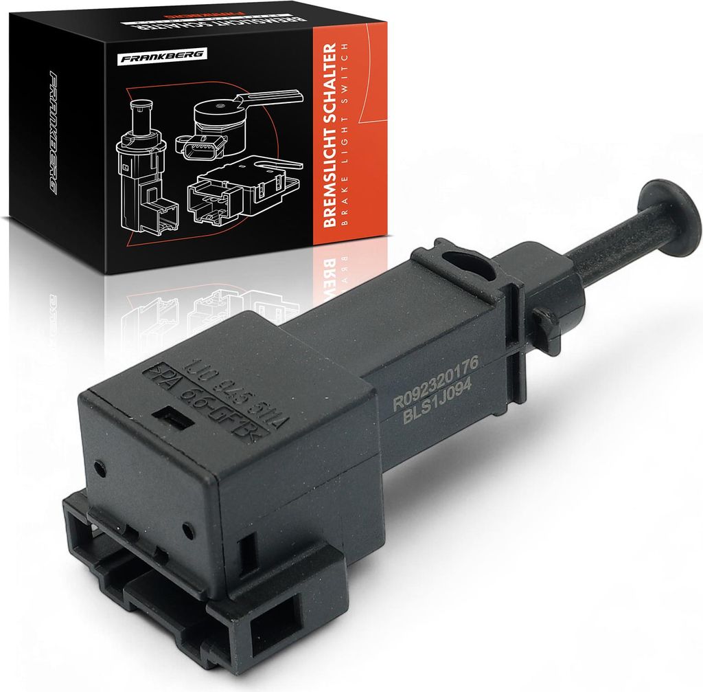 Frankberg 1x Bremslichtschalter für VW Golf 4 Polo T4 Bora 1J Audi A2 A3 Skoda Seat
