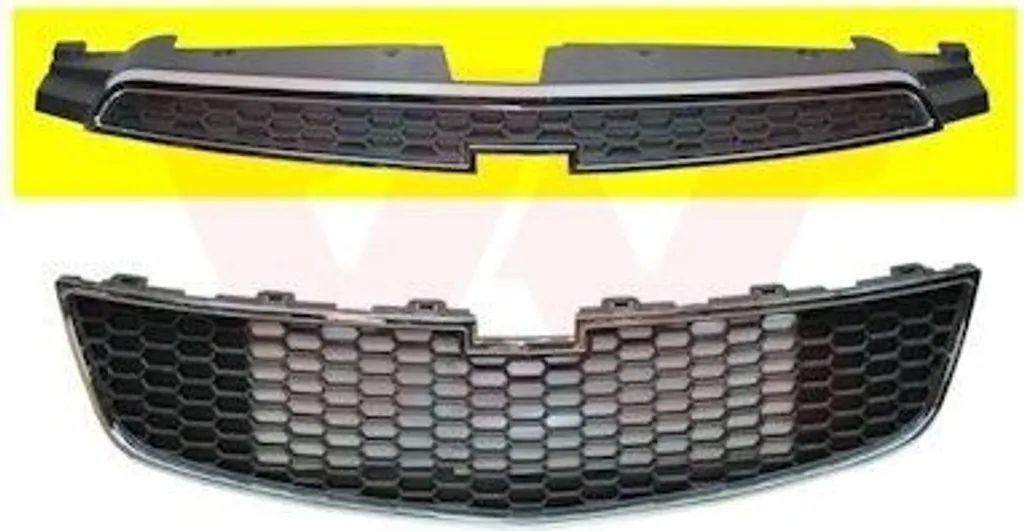 Remplacer calandre Chevrolet Cruze J300 Van Wezel 0820518 Look Chromé