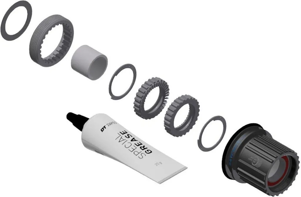 Réparer moyeu DT Swiss avec kit conversion Ratchet LN Shimano MS 36T