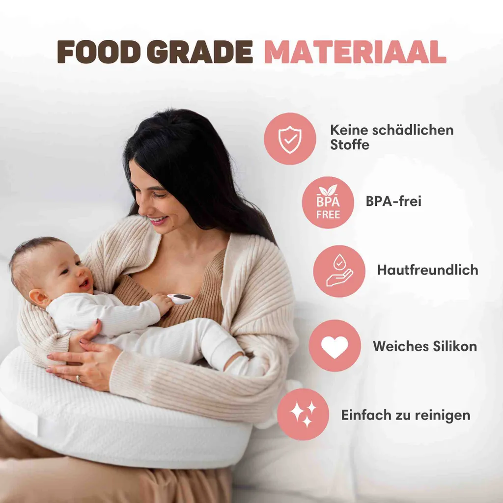 Tire-lait Électrique sans Douleur avec 4 Tailles de Brides Ajustables - 7