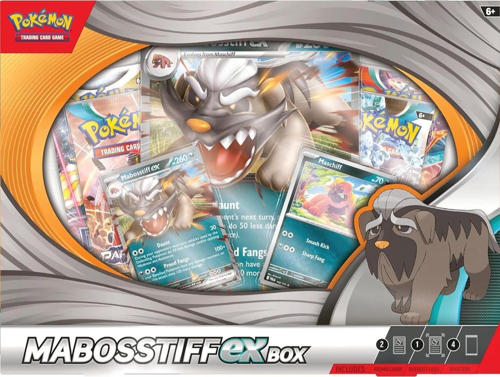 Pokémon TCG: Mabosstiff ex Box Obrázek produktu 