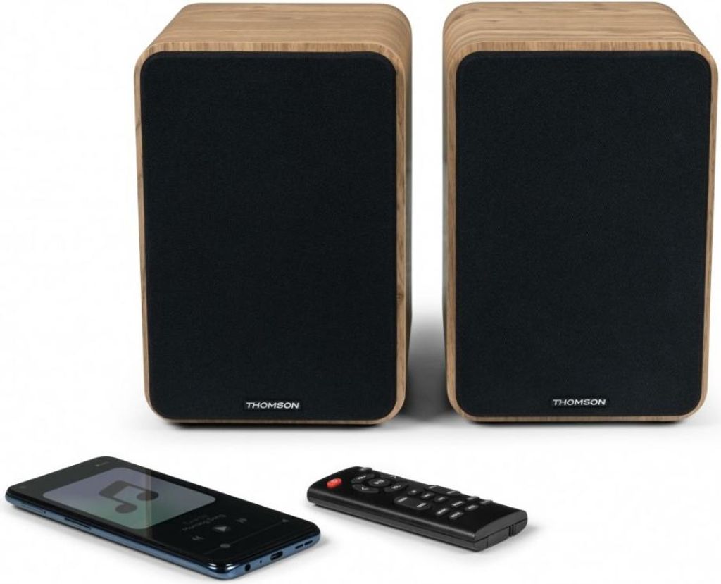 Thomson WS602DUO altoparlante 1-via Legno Cablato 30 W Immagine del prodotto 