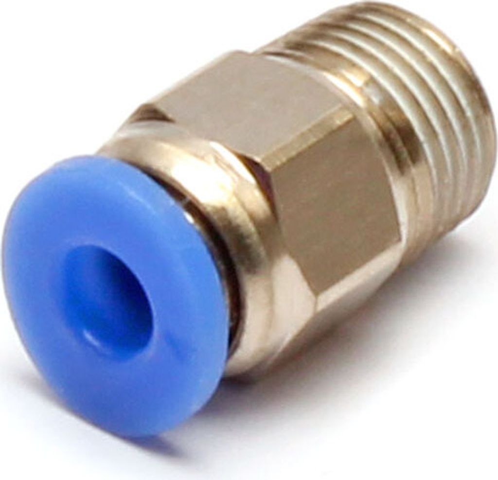 Gerade-Steckverschraubung PC 04-01, 4mm, R 1/8 Zoll