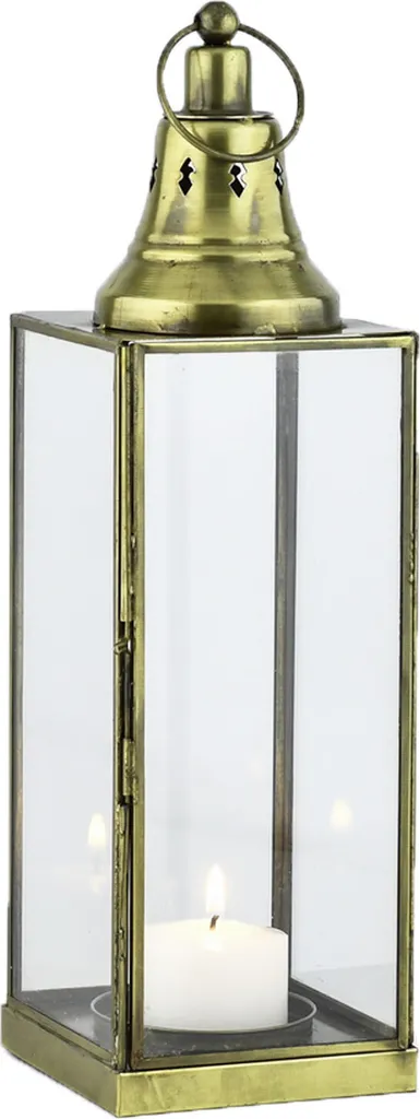 Lanterna Vintage Leron Clear - Porta Candela per Atmosfere Magiche