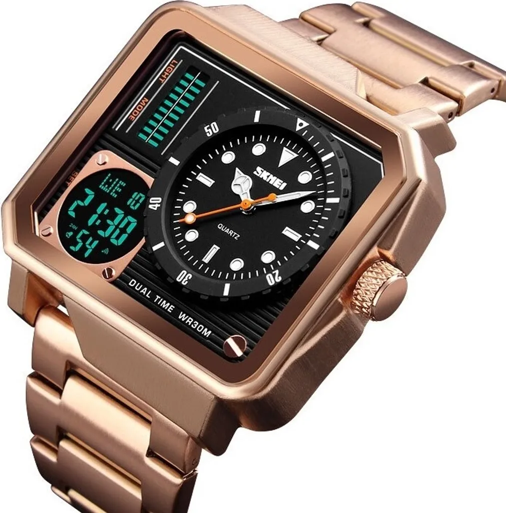 Orologio SKMEI Franco Oro Rosa - Stile e Funzionalità Unici KP23759