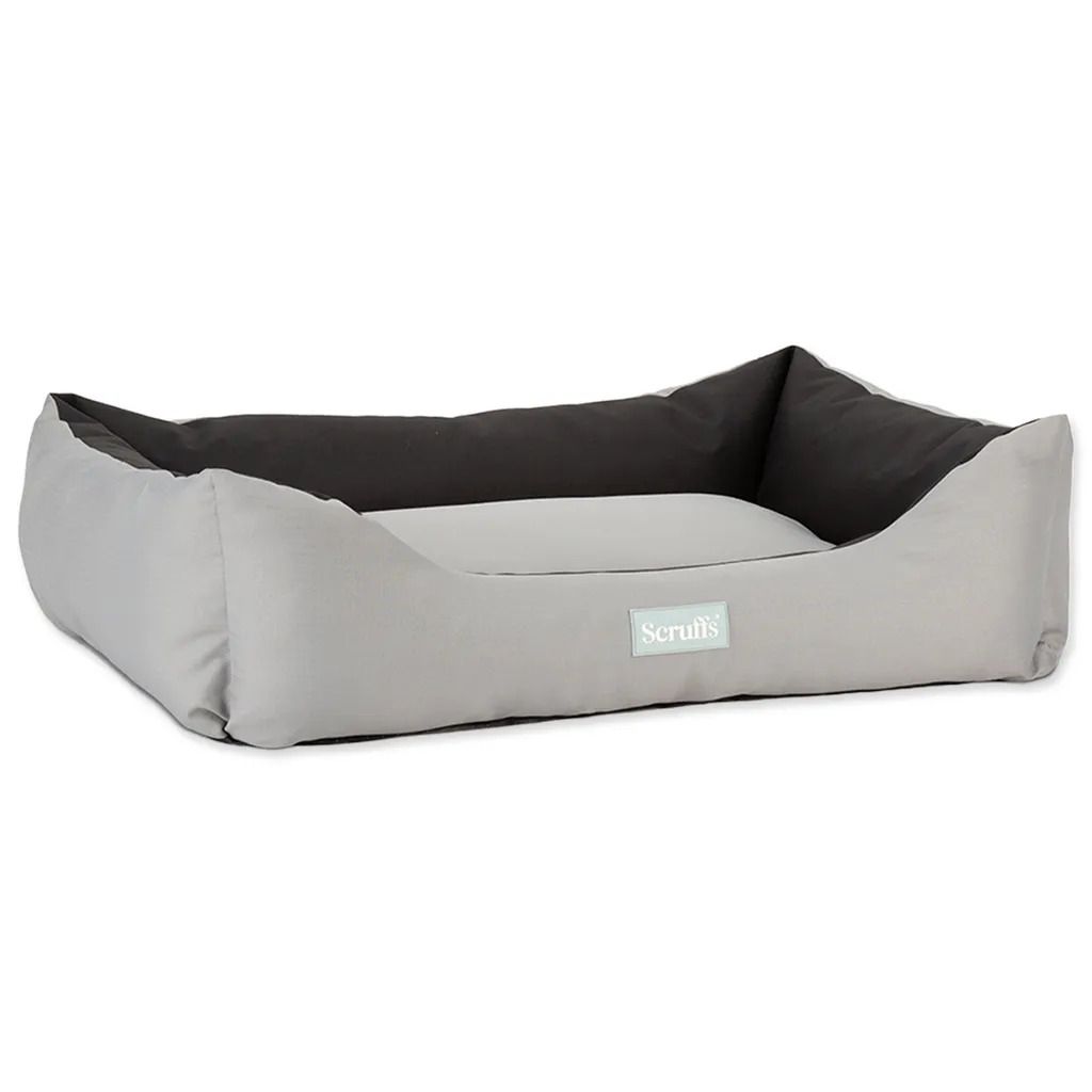 Couchage Chien XL Expedition Box Bed imperméable et résistant gris
