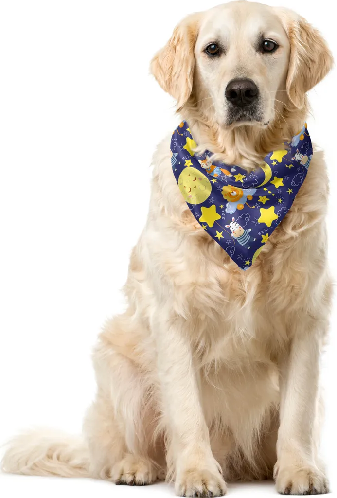 Bandana Cane ABAKUHAUS 55x55 cm Multicolore - Accessorio Animali