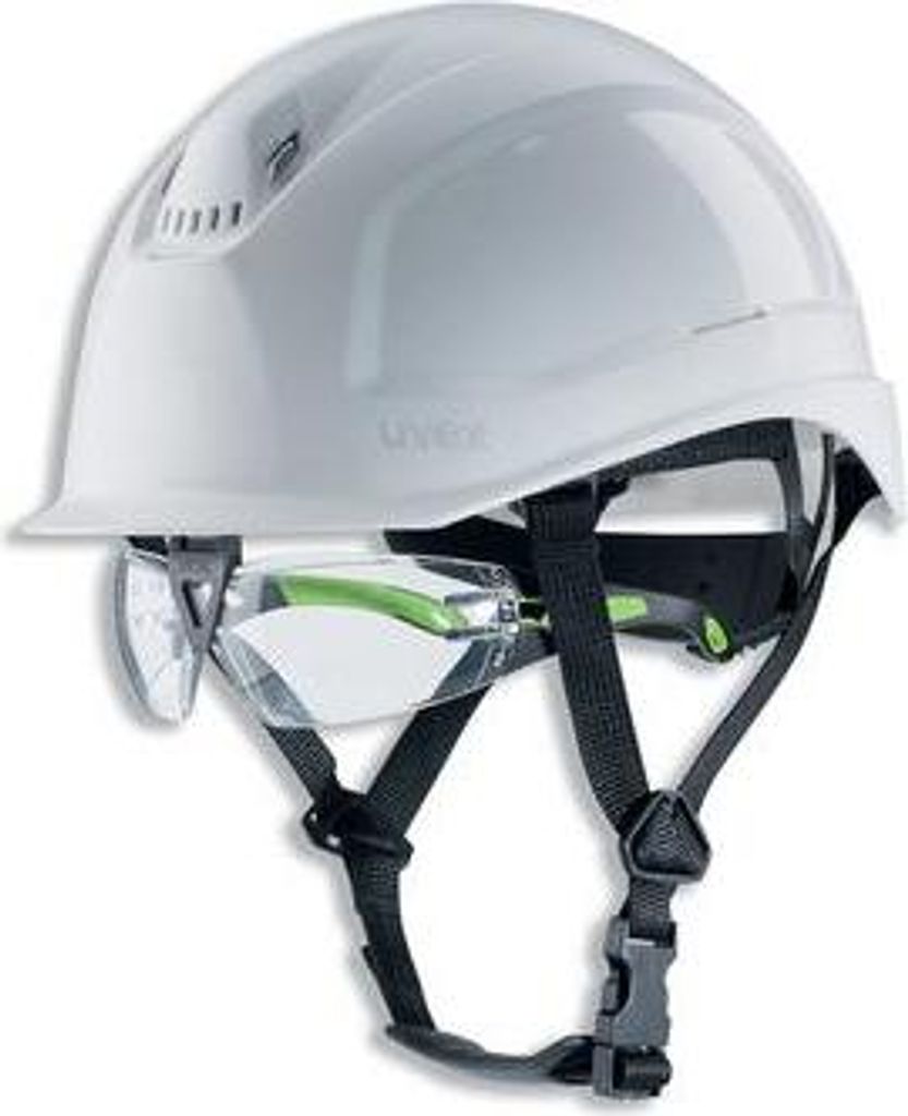 Schutzhelm uvex pheos S-KR IES 9772056 weiß mit Lüftungen