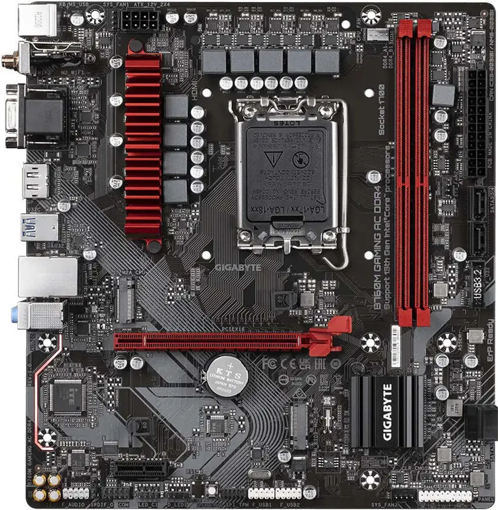 Fini les lags avec la Gigabyte B760M GAMING AC DDR4 Wi-Fi LGA1700 Pro