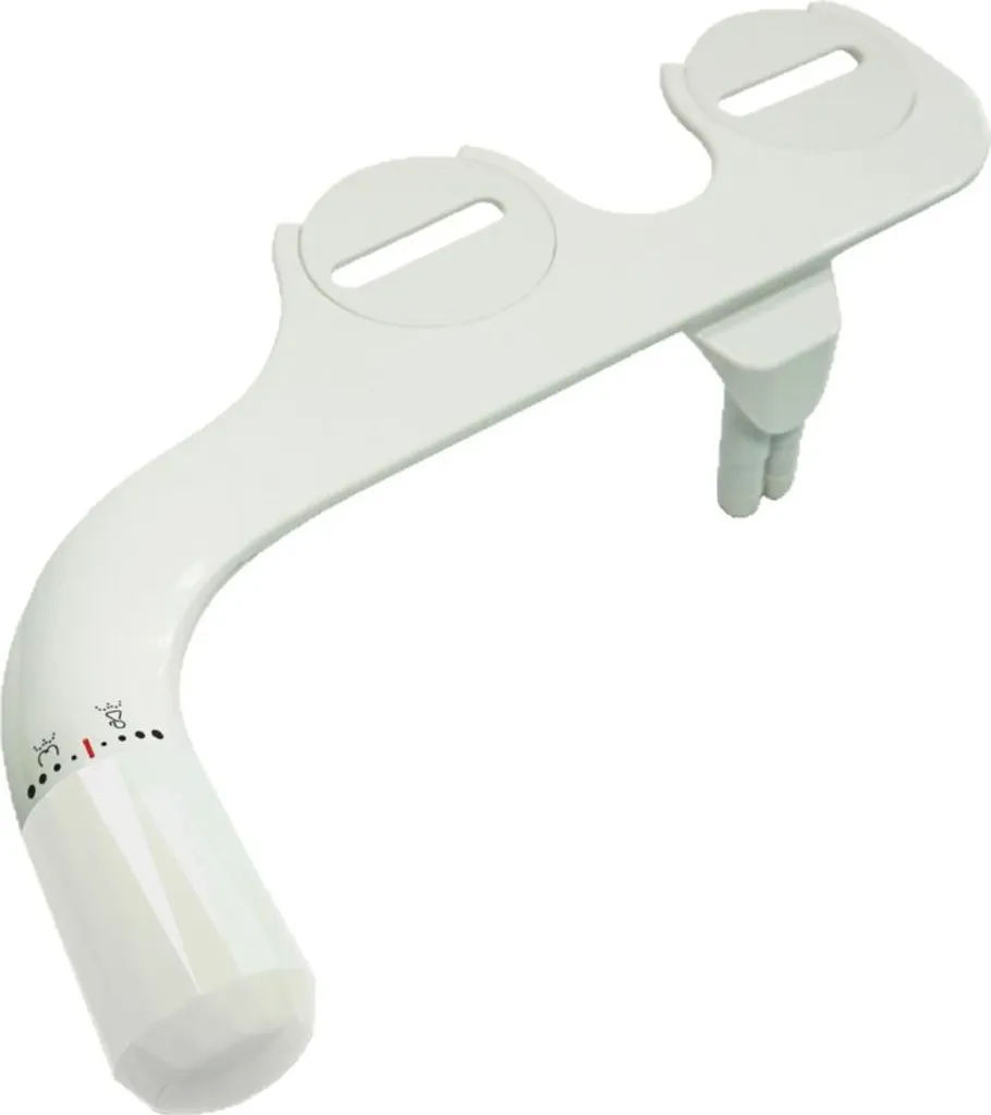 Kit Bidet INF Ultra Sottile: Doppio Ugello per Igiene Famigliare