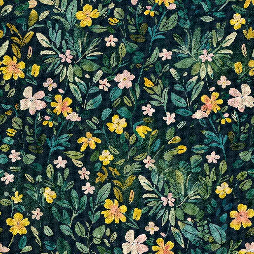 OUTDOOR DEKOSTOFFE OXFORD - Motiv Frühling I DX7404