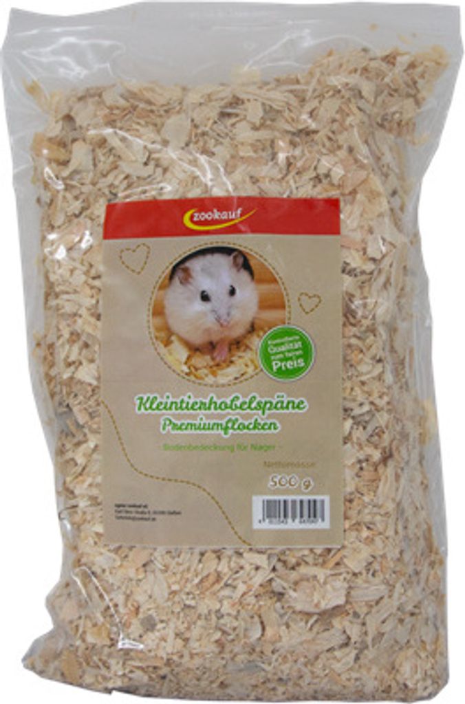 zookauf Kleintierhobelspäne Premiumflocken 500 g