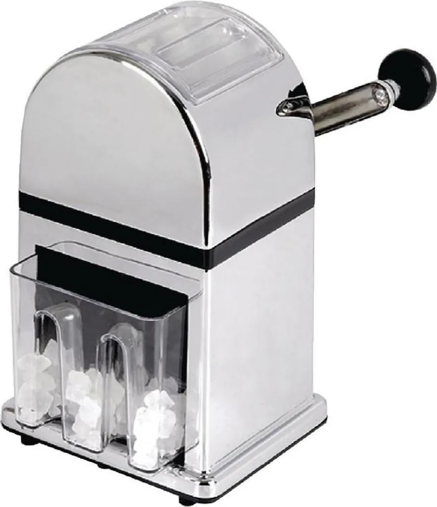 Tritaghiaccio Professionale Olympia Look Cromato Design Beaumont