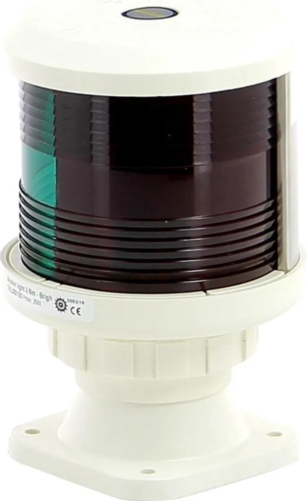 VETUS TKL35VWIT Porte-lanterne bicolore blanc 12/24V pour bateau