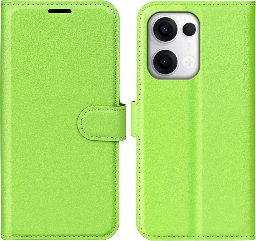 OPPO Reno13 5G Hülle - Coverup Klapphülle - Grün
