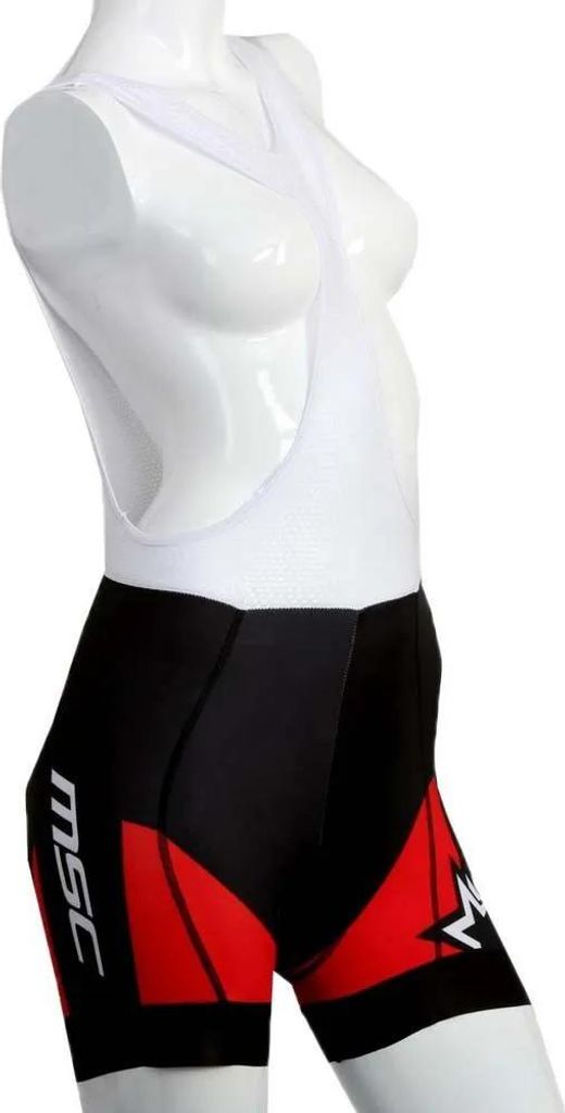 Msc Claudia Pro Radhose Rot,Schwarz S Damen Rot,Schwarz S