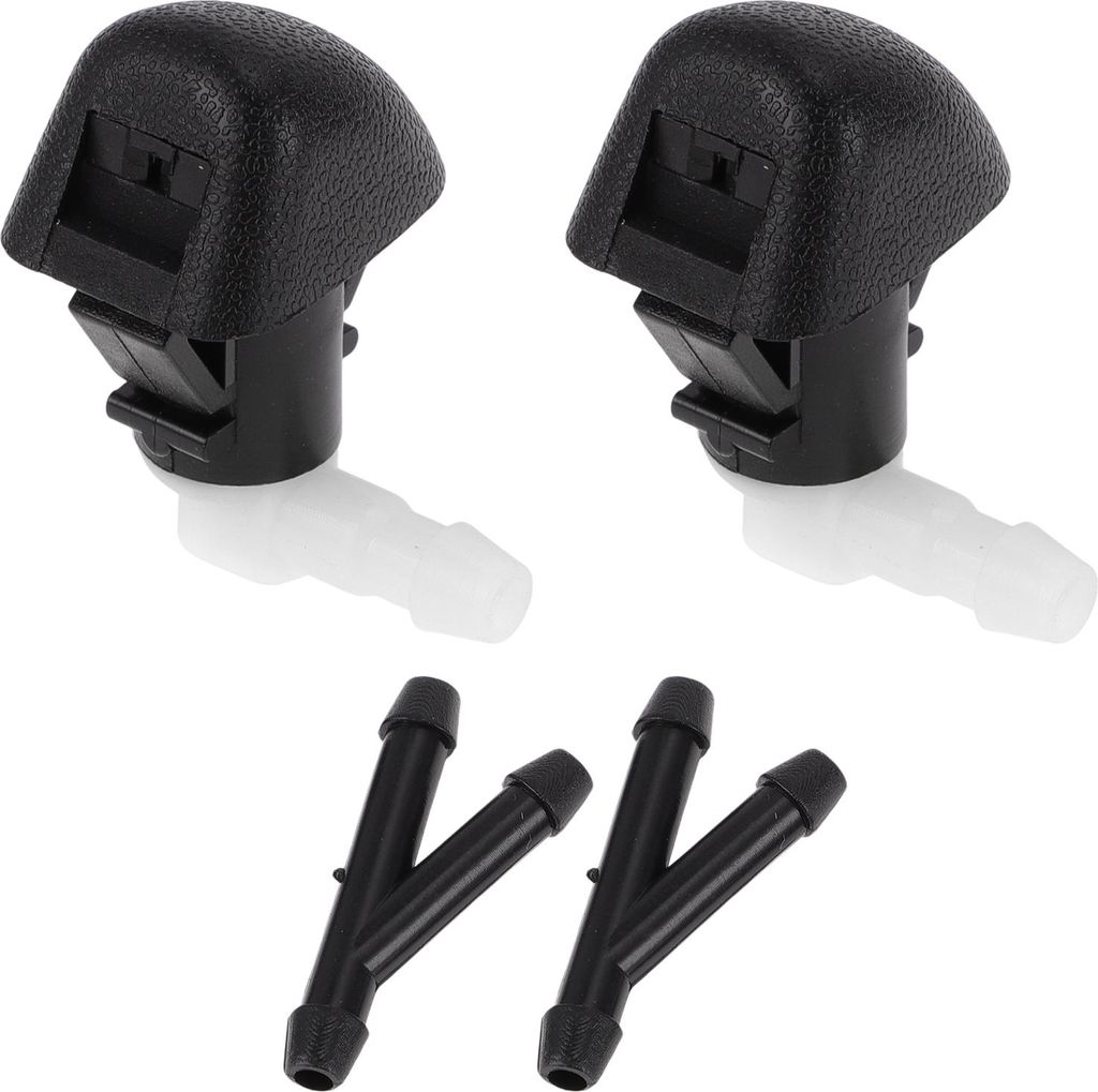 Windschutzscheibenwaschdüse für Honda Odyssey 2011-2017 Schwarz, Weiß Frontscheiben-Spritzdüsen Wischer-Spritzdüsen-Waschdüse Kunststoff 1 Set