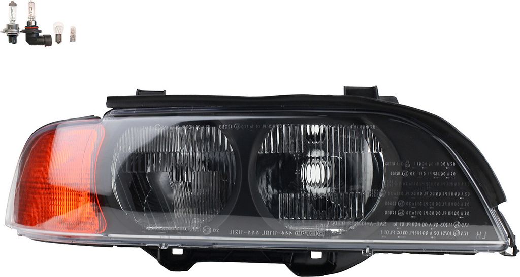 Johns, Scheinwerfer Osram Night Breaker Laser passend für BMW 5er E39 Rechts 63128362464 8362464