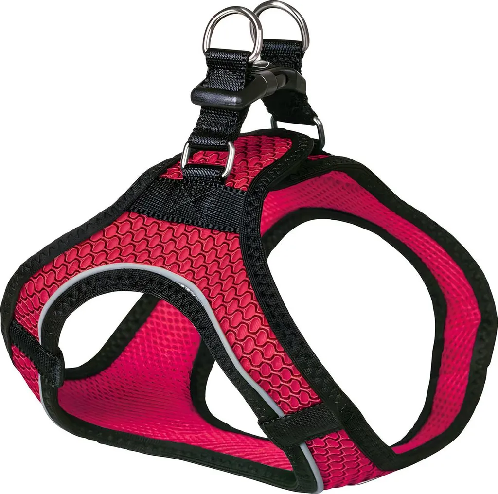 Imbracatura Nobby "MESH AIR" rosso S Petto: 35-37 cm, pancia: 36-40 cm