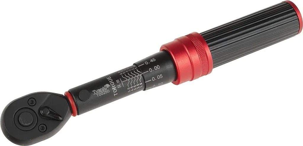 Clé dynamométrique 1/4" 1-6Nm robuste avec réglage micrométrique précis