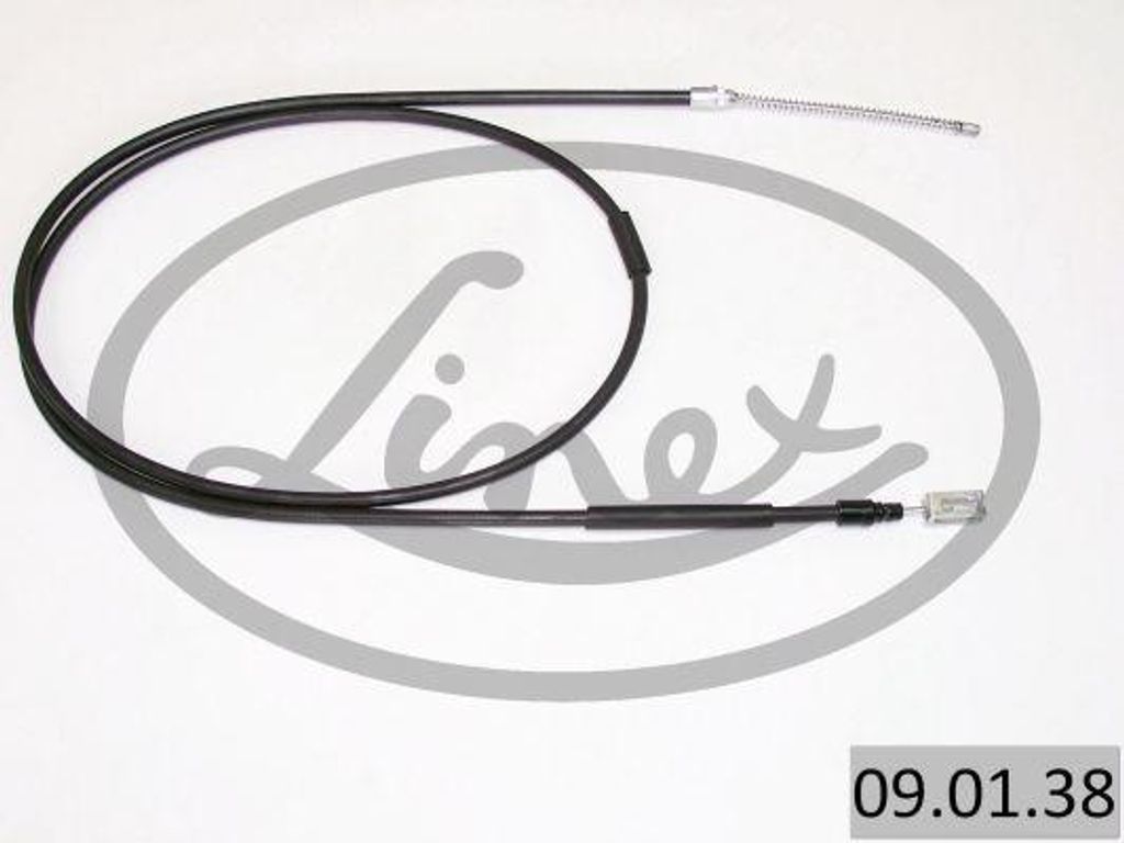 LINEX 09.01.38 Seilzug, Handbremse OE kompatibel mit Expert, 806, Ulysse, Scudo, Jumpy, Evasion
